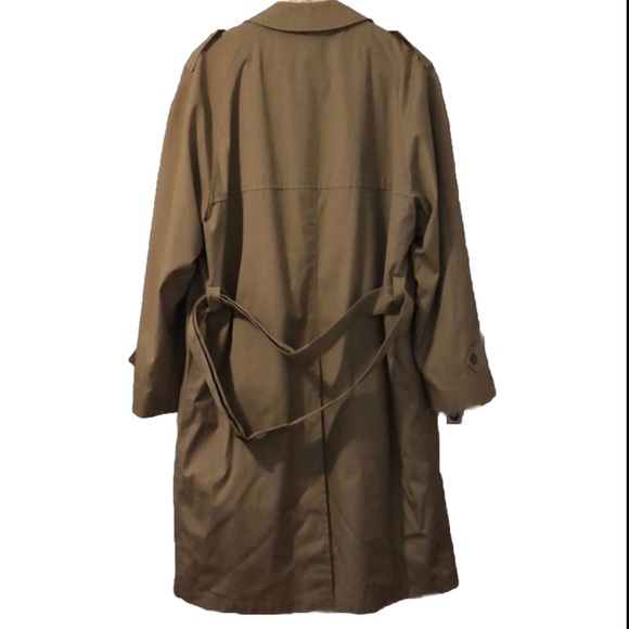 Kuppenheimer vintage Tan trench coat size 42R - Picture 2 of 7